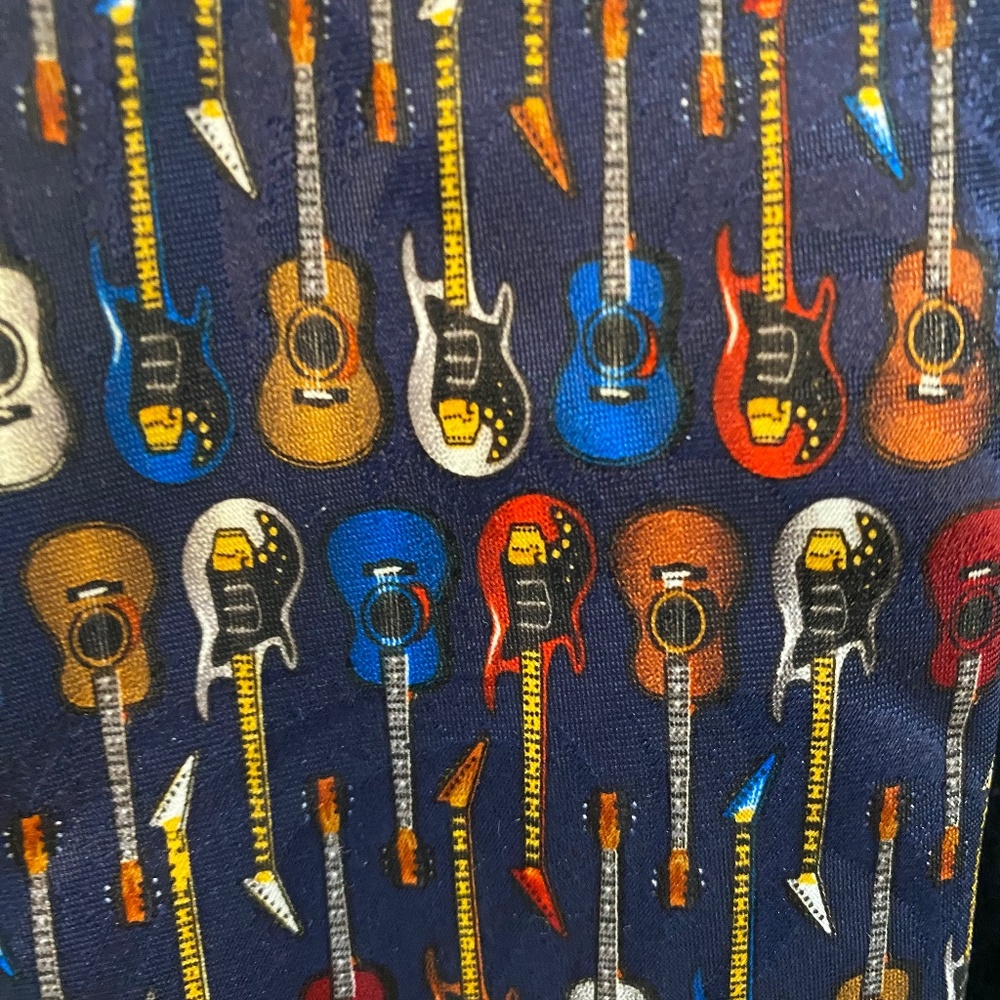 Vintage Rockstar Tie, 3.5" wide